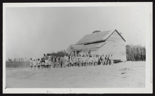 Holly Hill, "Colored School" 